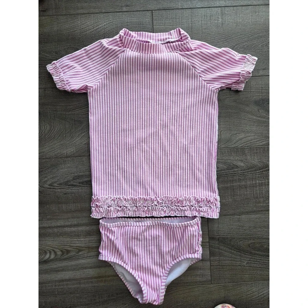 Rufflebutts girl swimsuit size 8